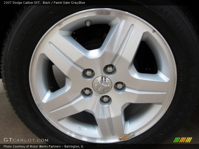 Black / Pastel Slate Gray/Blue 2007 Dodge Caliber SXT