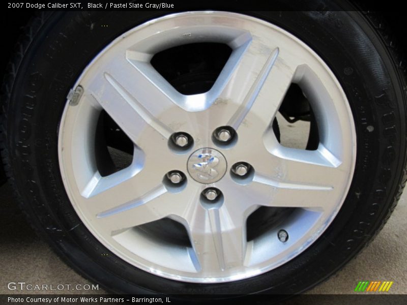 Black / Pastel Slate Gray/Blue 2007 Dodge Caliber SXT