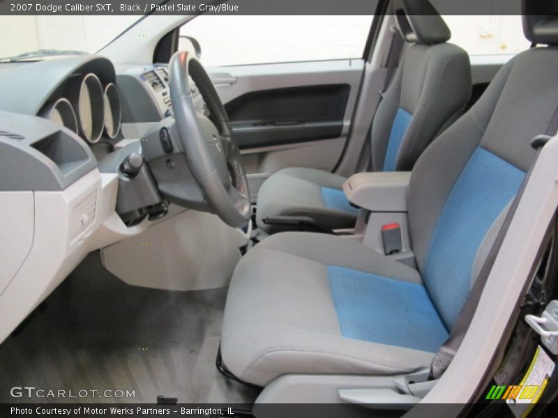 Black / Pastel Slate Gray/Blue 2007 Dodge Caliber SXT