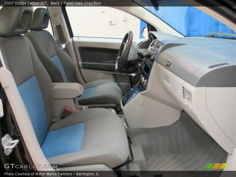 Black / Pastel Slate Gray/Blue 2007 Dodge Caliber SXT