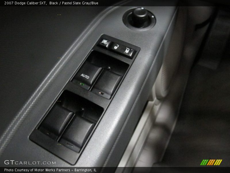 Black / Pastel Slate Gray/Blue 2007 Dodge Caliber SXT