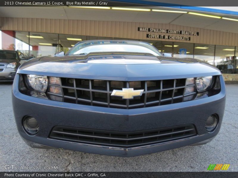 Blue Ray Metallic / Gray 2013 Chevrolet Camaro LS Coupe