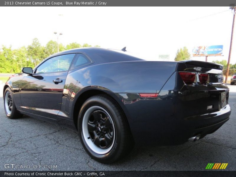 Blue Ray Metallic / Gray 2013 Chevrolet Camaro LS Coupe
