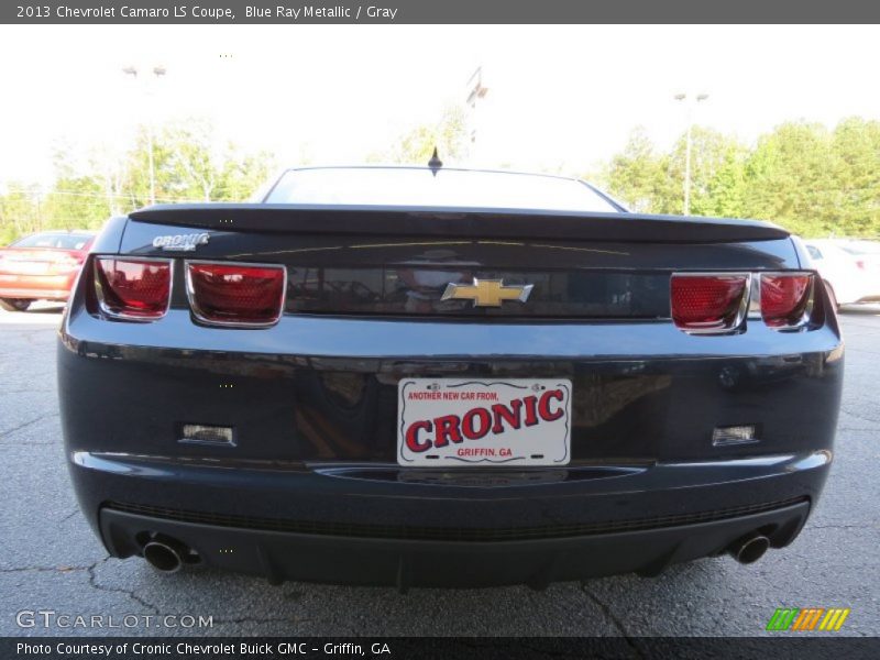 Blue Ray Metallic / Gray 2013 Chevrolet Camaro LS Coupe