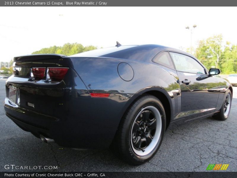 Blue Ray Metallic / Gray 2013 Chevrolet Camaro LS Coupe