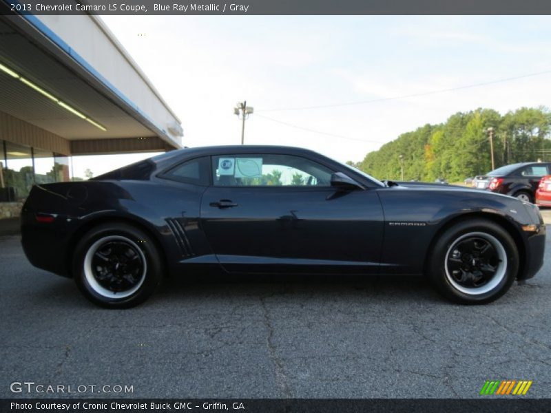 Blue Ray Metallic / Gray 2013 Chevrolet Camaro LS Coupe