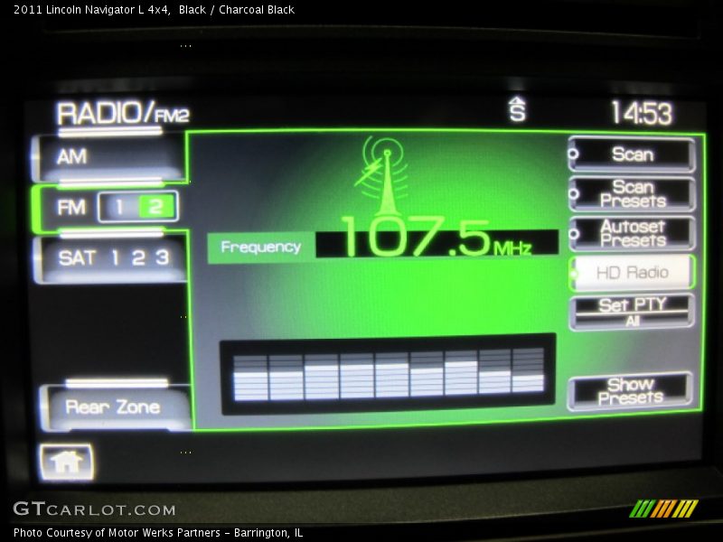 Black / Charcoal Black 2011 Lincoln Navigator L 4x4