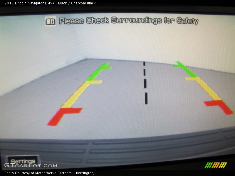 Black / Charcoal Black 2011 Lincoln Navigator L 4x4