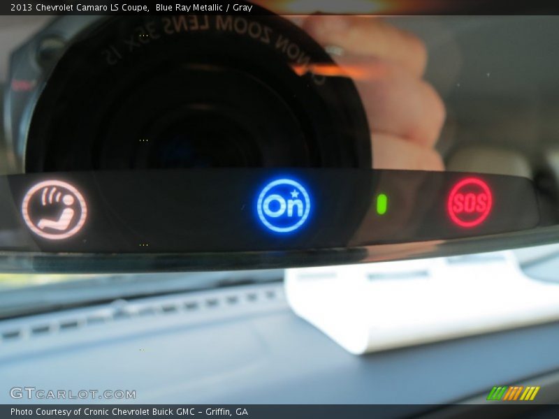 Blue Ray Metallic / Gray 2013 Chevrolet Camaro LS Coupe