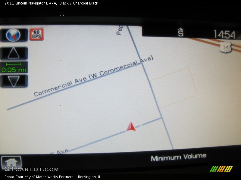 Black / Charcoal Black 2011 Lincoln Navigator L 4x4