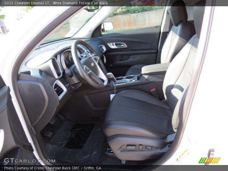 White Diamond Tricoat / Jet Black 2013 Chevrolet Equinox LT