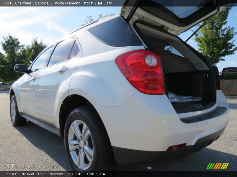 White Diamond Tricoat / Jet Black 2013 Chevrolet Equinox LT