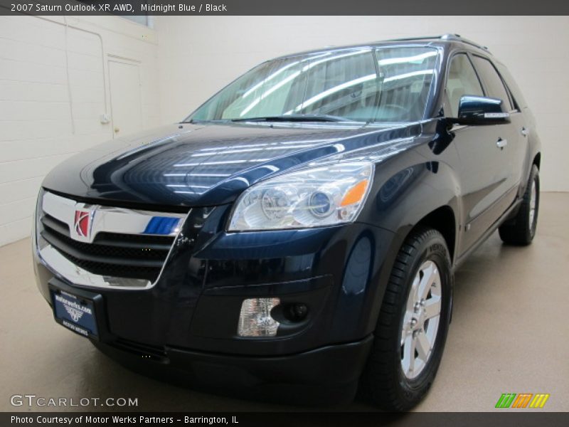Midnight Blue / Black 2007 Saturn Outlook XR AWD