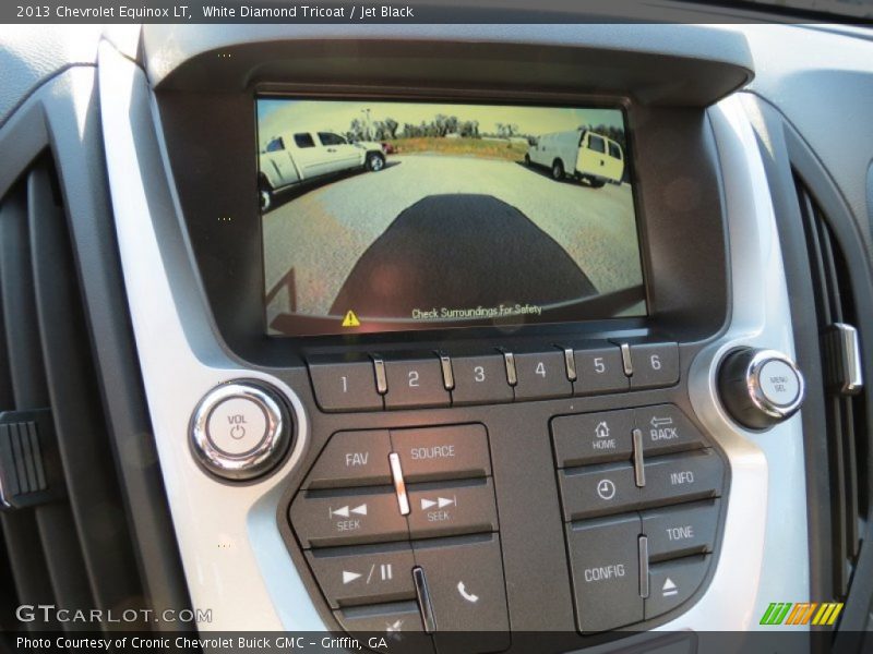 White Diamond Tricoat / Jet Black 2013 Chevrolet Equinox LT