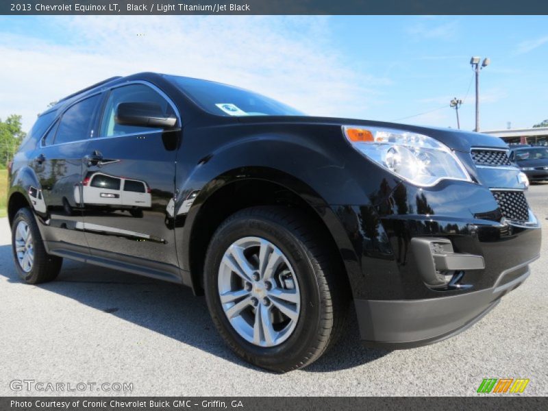 Black / Light Titanium/Jet Black 2013 Chevrolet Equinox LT