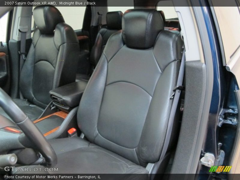 Midnight Blue / Black 2007 Saturn Outlook XR AWD