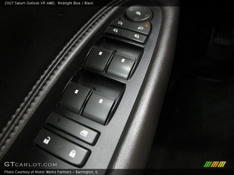 Midnight Blue / Black 2007 Saturn Outlook XR AWD