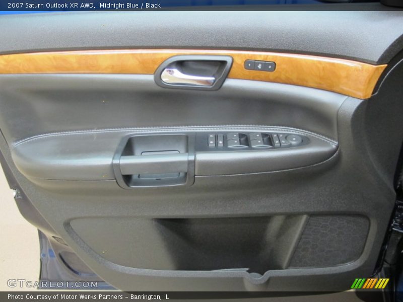 Midnight Blue / Black 2007 Saturn Outlook XR AWD