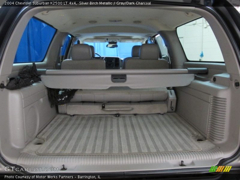 Silver Birch Metallic / Gray/Dark Charcoal 2004 Chevrolet Suburban K2500 LT 4x4