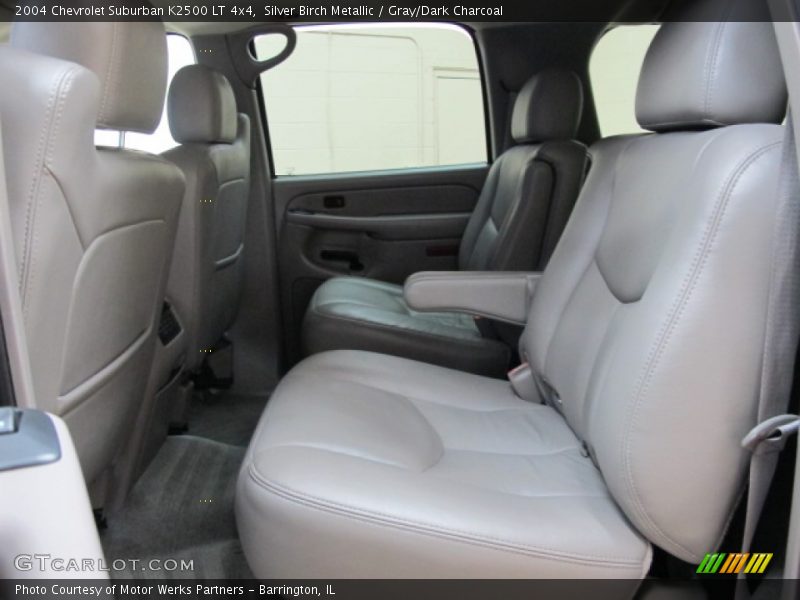 Silver Birch Metallic / Gray/Dark Charcoal 2004 Chevrolet Suburban K2500 LT 4x4