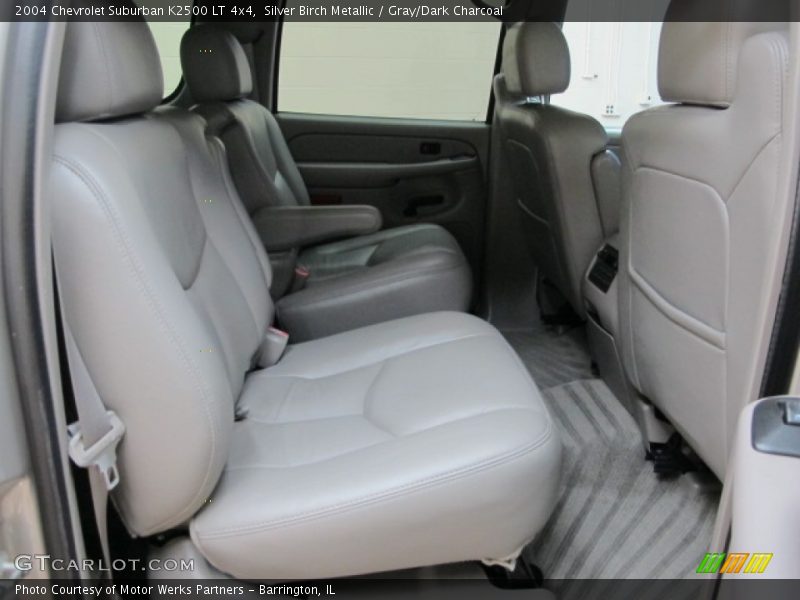 Silver Birch Metallic / Gray/Dark Charcoal 2004 Chevrolet Suburban K2500 LT 4x4
