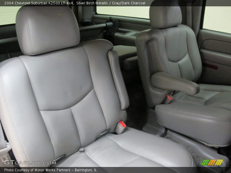 Silver Birch Metallic / Gray/Dark Charcoal 2004 Chevrolet Suburban K2500 LT 4x4