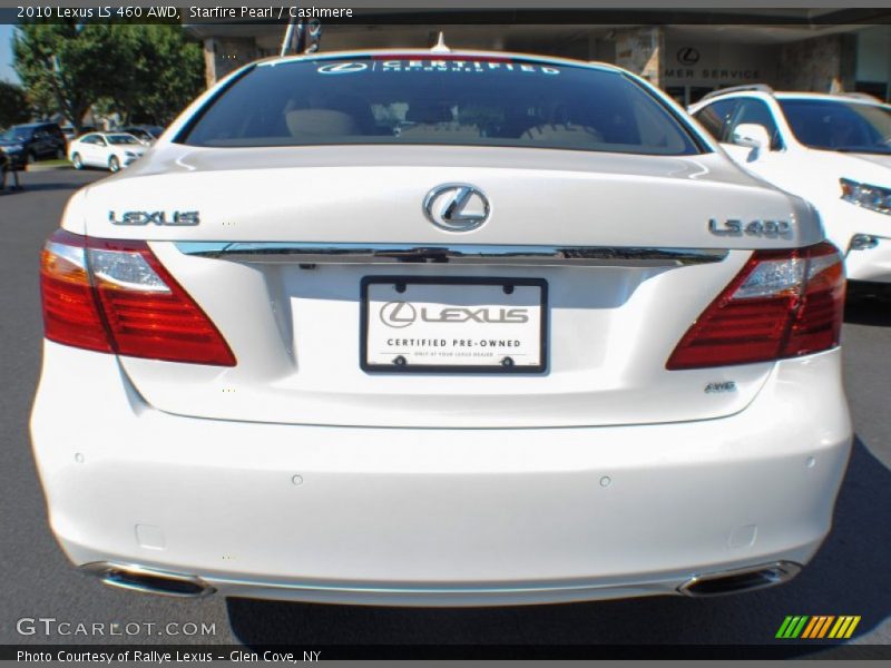 Starfire Pearl / Cashmere 2010 Lexus LS 460 AWD