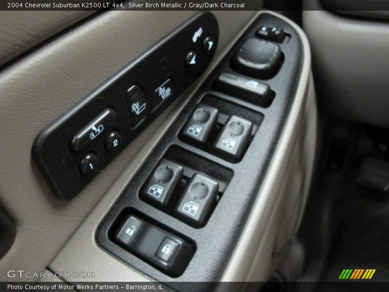Silver Birch Metallic / Gray/Dark Charcoal 2004 Chevrolet Suburban K2500 LT 4x4
