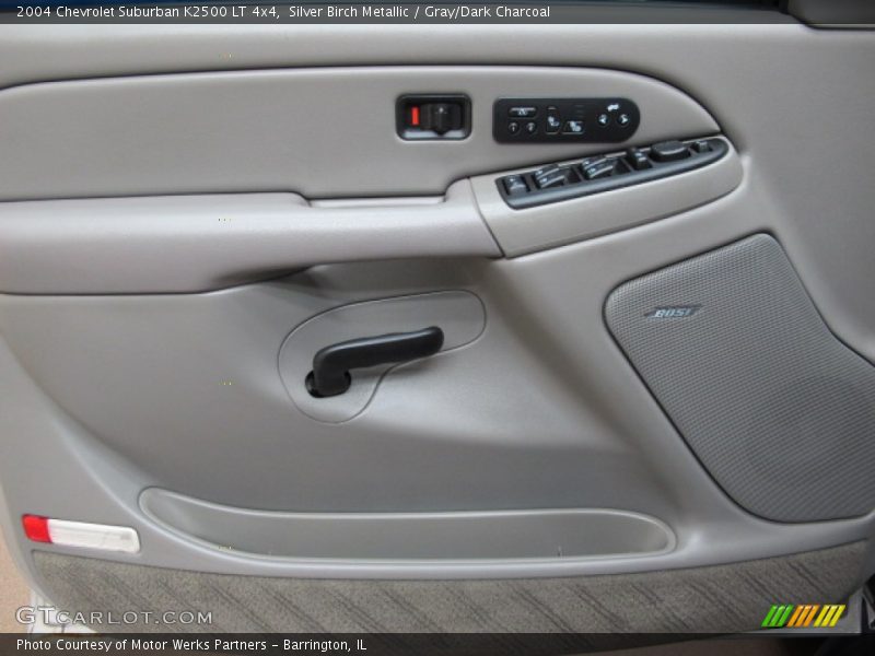 Silver Birch Metallic / Gray/Dark Charcoal 2004 Chevrolet Suburban K2500 LT 4x4