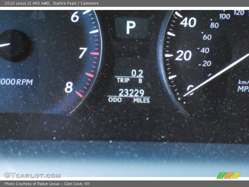 Starfire Pearl / Cashmere 2010 Lexus LS 460 AWD
