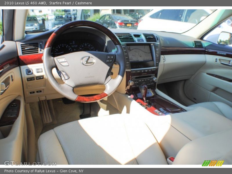 Starfire Pearl / Cashmere 2010 Lexus LS 460 AWD