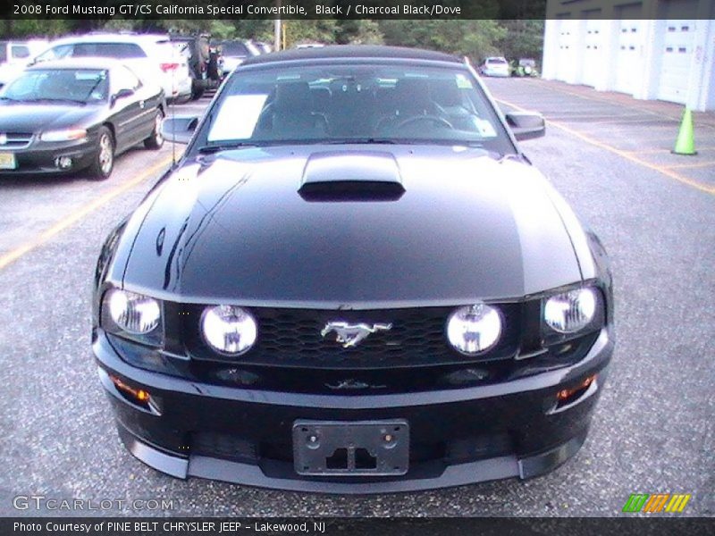 Black / Charcoal Black/Dove 2008 Ford Mustang GT/CS California Special Convertible