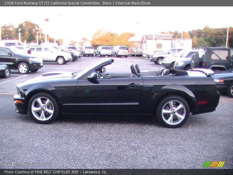 Black / Charcoal Black/Dove 2008 Ford Mustang GT/CS California Special Convertible
