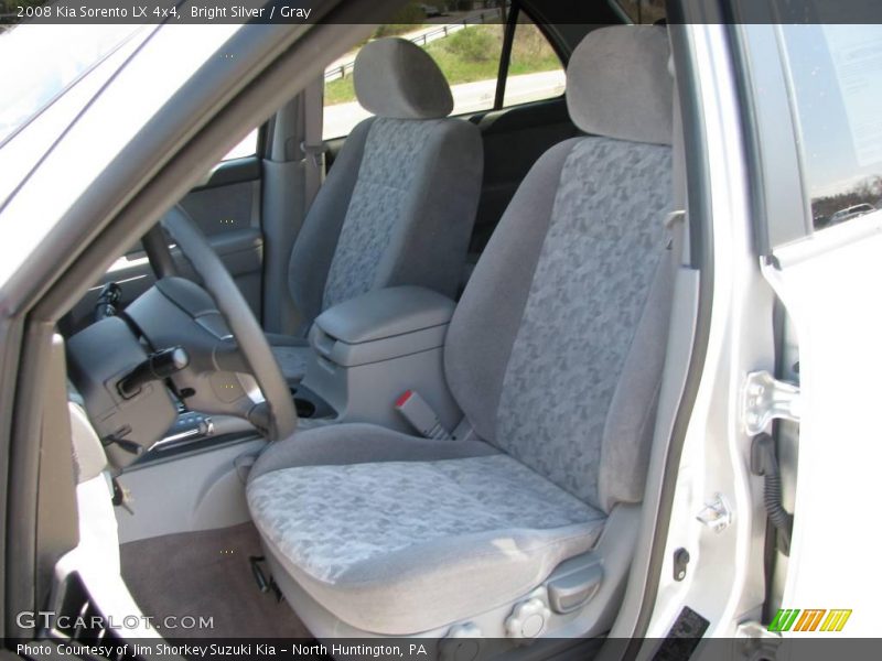 Bright Silver / Gray 2008 Kia Sorento LX 4x4