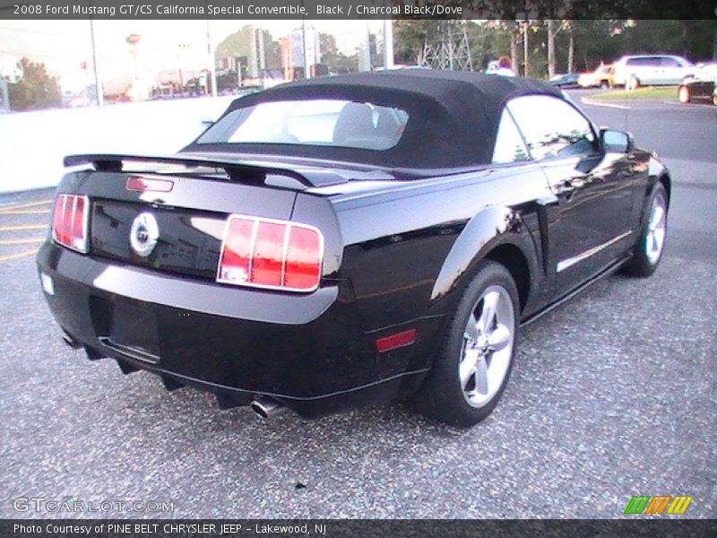 Black / Charcoal Black/Dove 2008 Ford Mustang GT/CS California Special Convertible