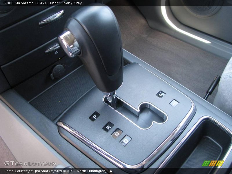 Bright Silver / Gray 2008 Kia Sorento LX 4x4