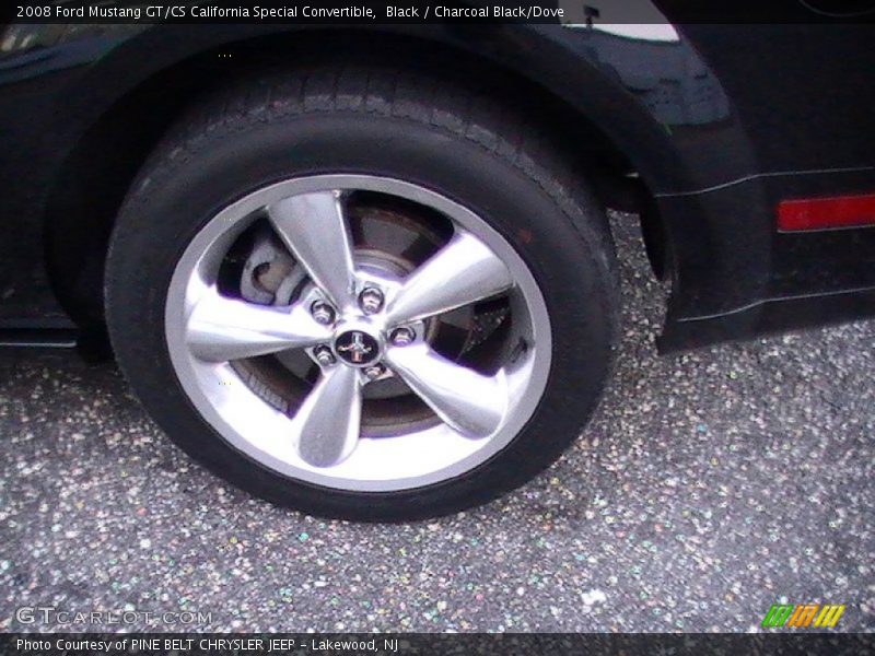 Black / Charcoal Black/Dove 2008 Ford Mustang GT/CS California Special Convertible