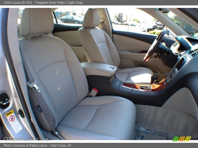 Tungsten Silver Pearl / Light Gray 2009 Lexus ES 350