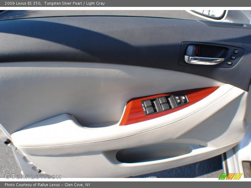 Tungsten Silver Pearl / Light Gray 2009 Lexus ES 350