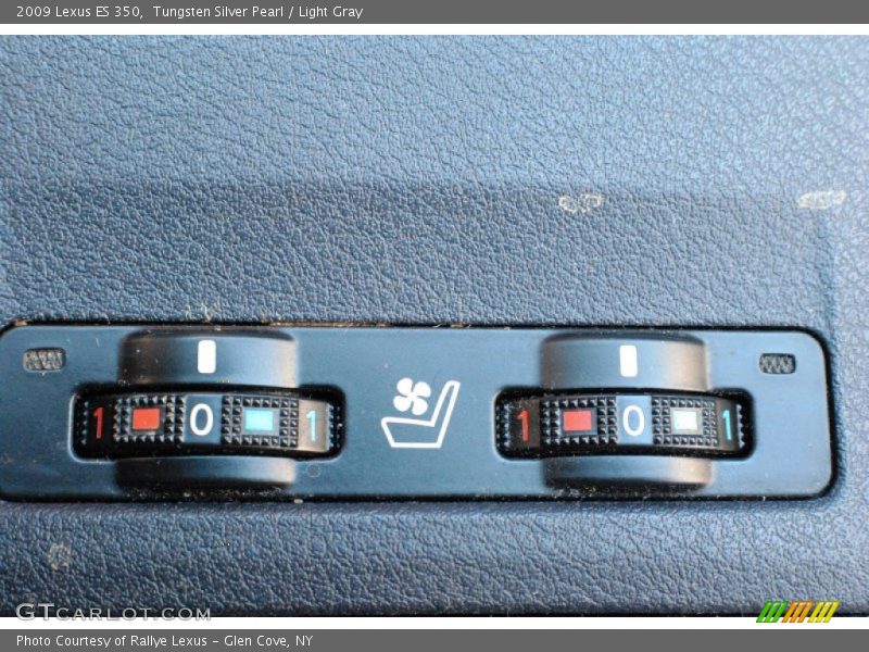 Tungsten Silver Pearl / Light Gray 2009 Lexus ES 350
