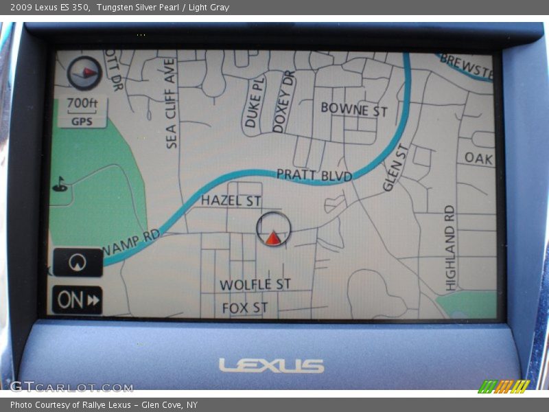 Tungsten Silver Pearl / Light Gray 2009 Lexus ES 350