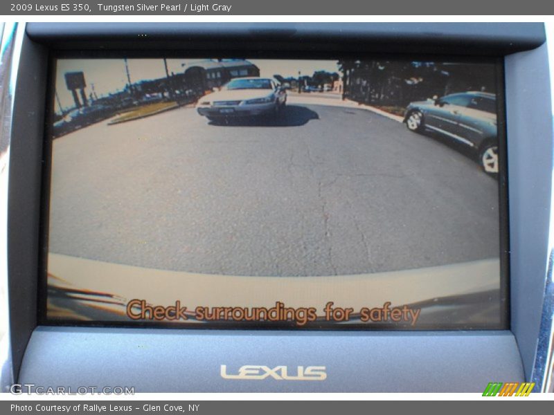 Tungsten Silver Pearl / Light Gray 2009 Lexus ES 350