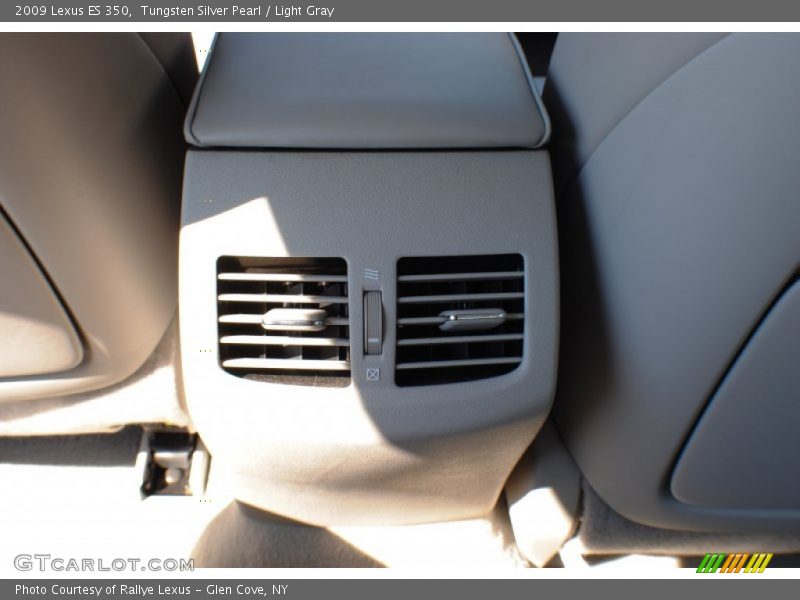 Tungsten Silver Pearl / Light Gray 2009 Lexus ES 350