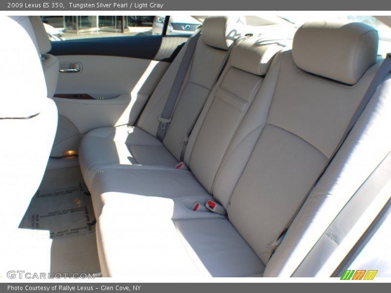 Tungsten Silver Pearl / Light Gray 2009 Lexus ES 350
