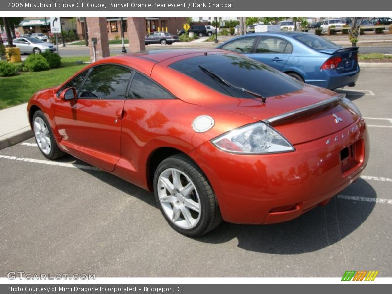 Sunset Orange Pearlescent / Dark Charcoal 2006 Mitsubishi Eclipse GT Coupe