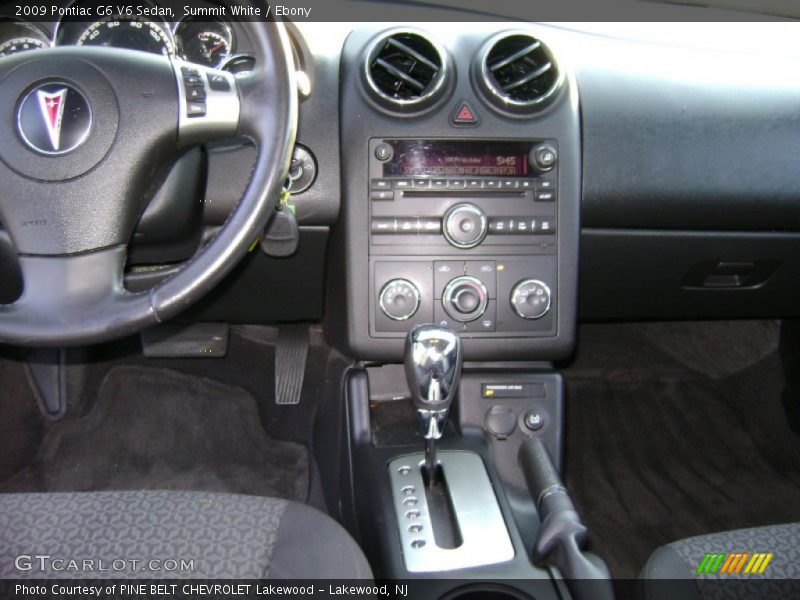 Summit White / Ebony 2009 Pontiac G6 V6 Sedan