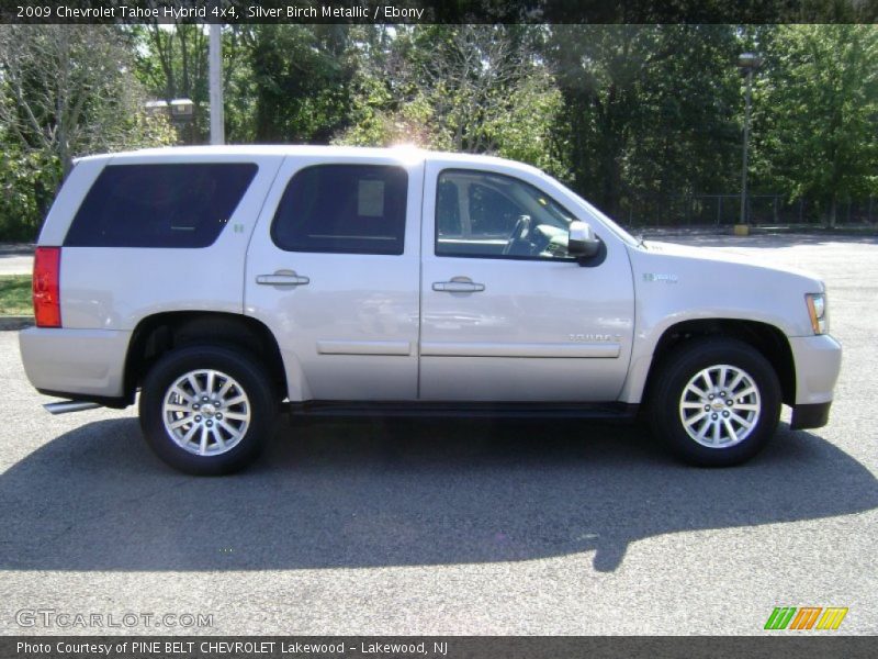 Silver Birch Metallic / Ebony 2009 Chevrolet Tahoe Hybrid 4x4