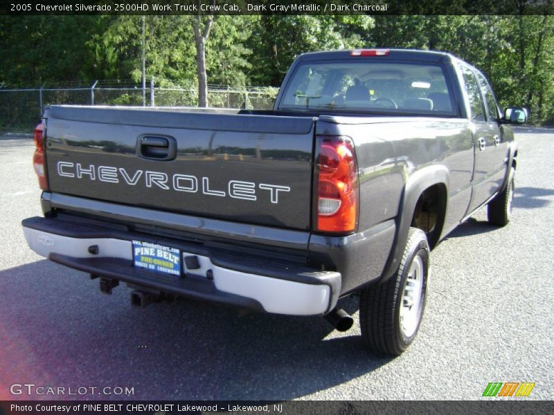 Dark Gray Metallic / Dark Charcoal 2005 Chevrolet Silverado 2500HD Work Truck Crew Cab
