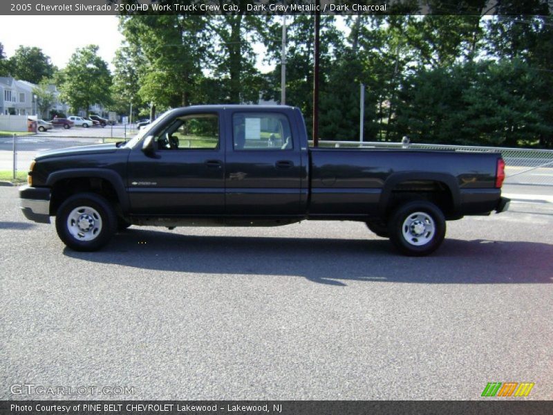 Dark Gray Metallic / Dark Charcoal 2005 Chevrolet Silverado 2500HD Work Truck Crew Cab