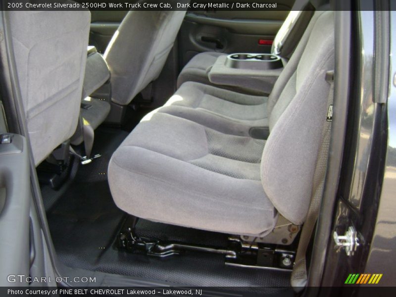 Dark Gray Metallic / Dark Charcoal 2005 Chevrolet Silverado 2500HD Work Truck Crew Cab